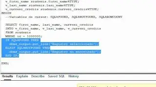 PLSQL Básico - Cursores Implícitos (Implicit Cursors)