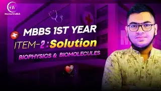 Solution Colloid Crystalloid Dialysis (Biophysics & Biomolecules- item 2) Biochemistry