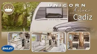 Caravan tour: Bailey Unicorn Deluxe Cadiz (2026)