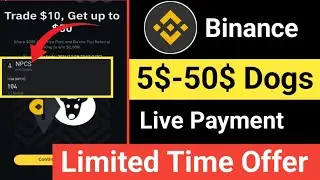 Moonbix 10$ Dogs Token | Binance Moonbix New offer | Bitmart new offer | binance Instant offer today