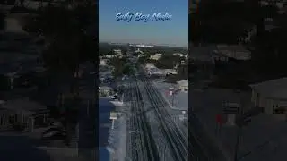 #SaltyBayMedia  #drone #snow #dronesnow #panamacity #wintersnowstorm2025  #quadcopter