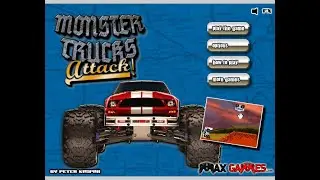 Monster Trucks Attack - Full Walkthrough