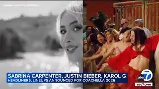 Coachella 2026 announces lineup with Sabrina Carpenter, Justin Bieber, Karol G among headliners