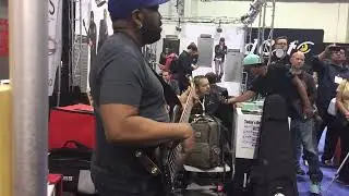 Andrew Gouche Namm Show 2017 Bass Slap