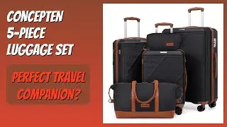REVIEW (2026): CONCEPTEN 5-Piece Luggage Set. Features
