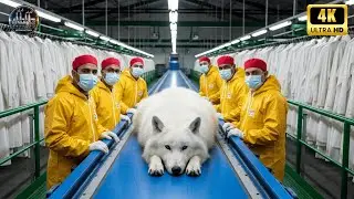 Inside the Leather Factory - From Rare White Wolf Hide to a High-End Luxury Coat