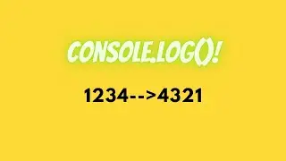 reverse a number Using JavaScript #oneliners #shorts
