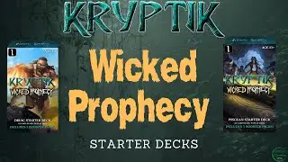 Kryptik TCG Wicked Prophecy Starter Decks