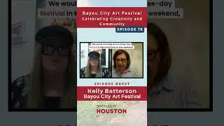 Bayou City Art Festival Insights | Spotlight Houston Ep 78 #shorts