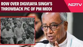 PM Modi | Row Over Digvijaya Singh's Throwback Pic Of PM Modi, Praise For BJP-RSS