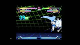 MvC2   Magneto Sentinel Combo (Spin-Out)