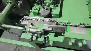 4-8mm automatic chain forming welding machine  Stainless Steel Wire Iron Chain Making Bend Machine