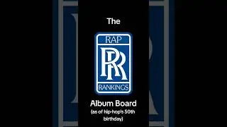 The Rap Rankings Podcast Album Board #hiphop #podcast #shorts