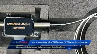 1550nm 200MHz Fiber Coupled AOM