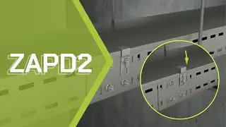 ZAPD cover clamp assembly for DK... and DU... cable ladders EN