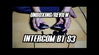 Intercom bt s3 #unboxing #review #intercombts3 #intercom #bts3 #helm  #helmet