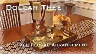 Dollar Tree Floral Arrangement /FALL🍂