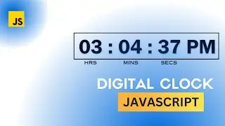 Building a Digital Clock with HTML, CSS, and JavaScript | Step-by-Step Tutorial