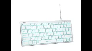 Клавиатура проводная A4Tech FX61 WHITE