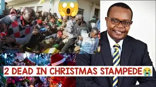 CHRISTMAS TRAGEDY IN BUSIA😱2 Dead in Deadly Stampede at Governor Otuoma's Home