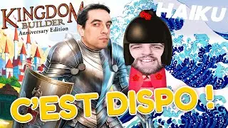 C'EST DISPO! Kingdom Builder, Haiku, Aliens Attack, Altay, Sweeet, Grizzy & les Lemmings