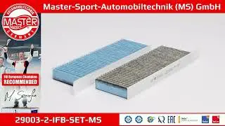 29003-2-IFB-SET-MS | CABIN FILTER | Master-Sport-Automobiltechnik (MS) GmbH