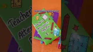 School register decoration #school #art #preshool #kindergarten #creative #schoolregister