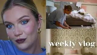 Guest Bedroom Renovation + Job Interviews | WEEKLY VLOG