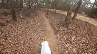 First lap around c loop single track last section Nesmith sc 1/17/26