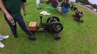 Tractors, stationary engines and farming implements at Rye & district country show 16th August 2025