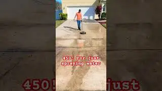 450‼️I&rsquo;ll do it MYSELF ❎ Fair or not ⁉️ #pressurewashingtips #pressurewashhelp #construction