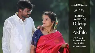 Dileep & Akhila || Wedding Highlights|| Short Video|| Bans The Hotel || Chittoor ||