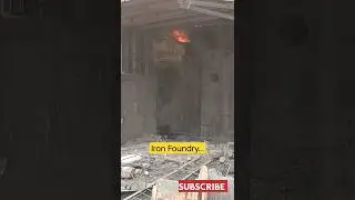 Melting Metal in Foundry l Factory Visit #construction #steel #metaroll #tmt #bar #factory #home