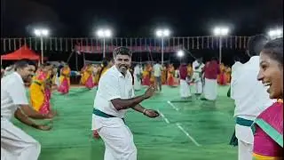 சங்ககம் கலைக்குழு வள்ளி கும்மி காளம்பாளையம் #villagevlogs#kumily #vallikummi 