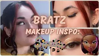 MAKEUP ESTILO GLAM 💖| Makeup Bratz Sasha 🐆💋 #1