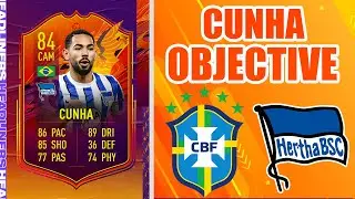 84 HEADLINERS CUNHA OBJECTIVES (EASY CARD) | FIFA 21 ULTIMATE TEAM