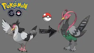 Pokemon Go : Tranquill evolves into Unfezant