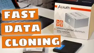 Standalone Drive Cloning Tool And USB 3 Dual Bay HDD SSD Docking Station