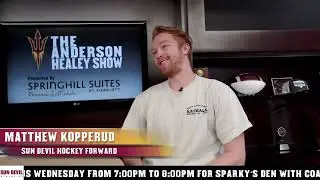 Sun Devil Hockey Forward Matthew Kopperud on  The Anderson Healey Show
