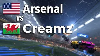 Arsenal vs Creamz | 1v1 Rocket League Showmatch