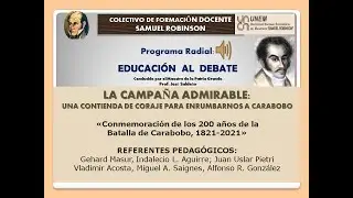 Campa&ntilde;a Admirable, Una Contienda de Coraje para enrumbarnos a Carabobo