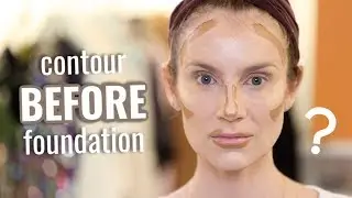Действительно ли работает Contour BEFORE Foundation? | Анджела Лантер