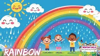 How Rainbow is Formed? 🌈 Magical Science Story for Kids | @Newton Uncle | Hindi Cartoon