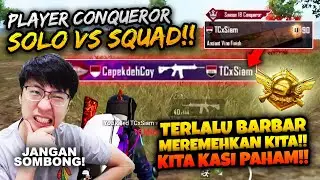 CONQUEROR SOLO VS SQUAD PLAYERS UNDERESTIMATED US?! WE'LL GIVE YOU AN UNDERSTANDING! | PUBG MOBILE