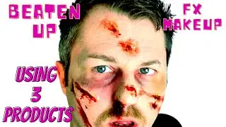 How to use Ben Nye Scar Wax for a Trauma FX Makeup #short