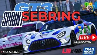 GT3 Sprint Race at SEBRING | eSeniors LMU 2025 &ndash; Mad Joker Virtual