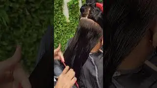 A mesmerizing transformation that will leave everyone speechless. #haircolor #hairstyle #hairshorts