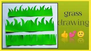 paper grass craft // grass/craft // DIY paper grass // how to make paper grass @ Gularts881