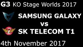 SSG vs SKT Game 3 HIGHLIGHTS 2017 WORLDS FINALS