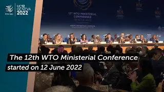 The 12th WTO Ministerial Conference started on 12 June 2022